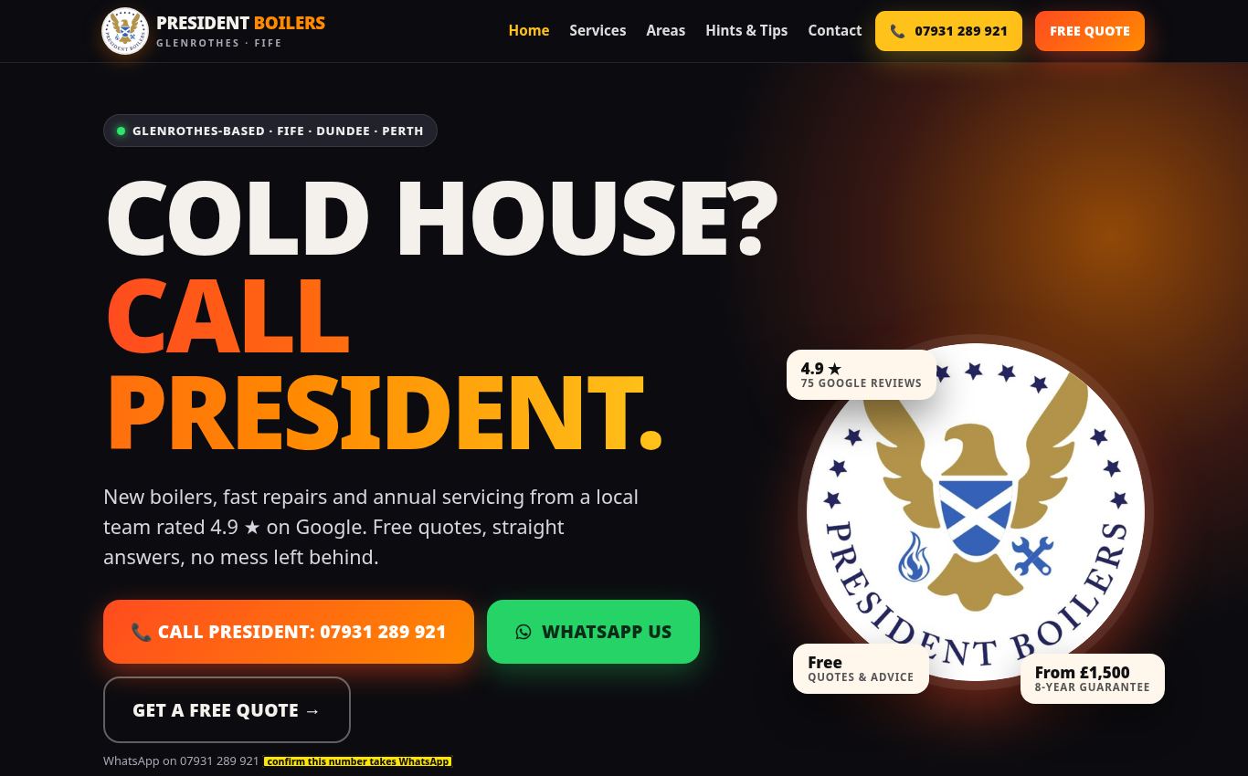 New concept home page